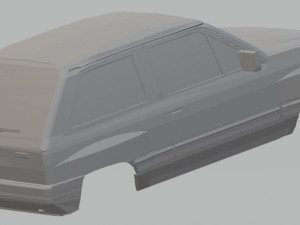 opel corsa printable body car Modelo de Impressão 3D