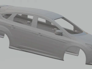 focus st 2012 printable body car 3D Print Model