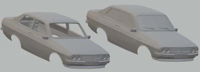 dacia 1310 sport - renault 12 sport printable body car 3D Print Model .c4d .max .obj .3ds .fbx .stl .blend 