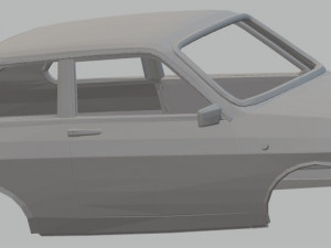 dacia 1310 sport - renault 12 sport printable body car 3D 打印模型