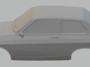 dacia 1310 sport - renault 12 sport printable body car 3D Print Model