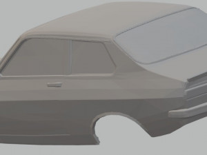 dacia 1310 sport - renault 12 sport printable body car 3D 打印模型