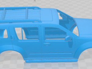 Nissan Pathfinder Printable Body Car Modèles 3D en vedette