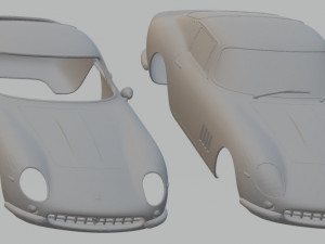 Ferrari 275 gtb 1964 printable body Modelo de Impressão 3D