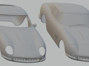 Ferrari 275 gtb 1964 printable body 3D Print Model