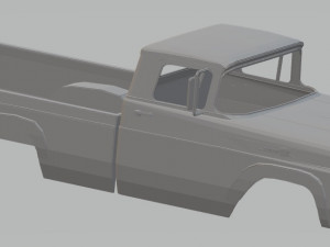 f250 1959 printable body car Modelo de impresión 3D