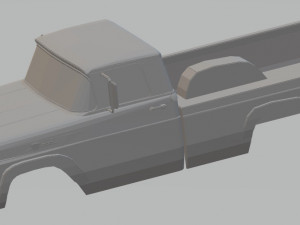 f250 1959 printable body car Modelo de impresión 3D