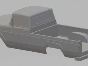 f250 1959 printable body car Modelo de impresión 3D