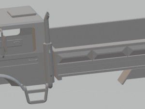 mercedes unimog printable body truck 3D Print Model