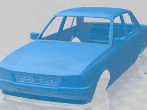Peugeot 505 GTI Printable Body Car 3D Print Model