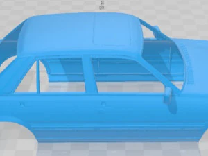 Peugeot 505 GTI Printable Body Car 3D Print Model