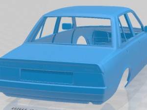 Peugeot 505 GTI Printable Body Car Modèles 3D en vedette