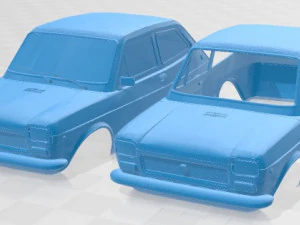Seat 127 - Fiat 127 Printable Body Car 3D Print Model