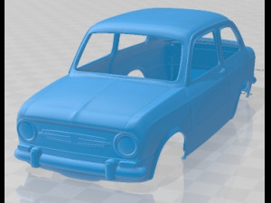 Seat 850 - fiat 850 printable body car Modelo de impresión 3D