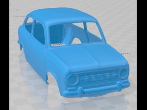 Seat 850 - fiat 850 printable body car 3D 打印模型
