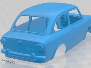 Seat 850 - fiat 850 printable body car 3D 打印模型