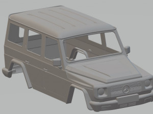 mercedes benz g printable body car 3D Print Model