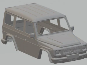 Mercedes Benz G Karosserie zum Ausdrucken 3D Druckmodell