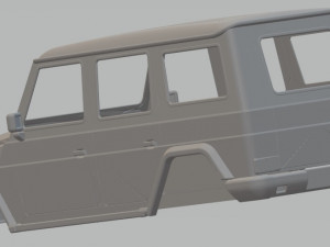 mercedes benz g printable body car Modelo de impresión 3D