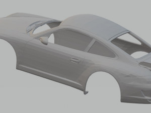 porsche 911 gt3 printable body car 3D Принт Модель