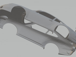 porsche 911 gt3 printable body car 3D Принт Модель