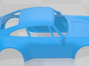 Porsche 911 Carrera RS 964 Printable Body Car 3D 프린트 모델