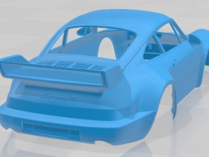 Porsche 911 Carrera RS 964 Printable Body Car 3D 프린트 모델