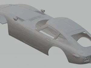トヨタ 2000GT 1968 印刷可能なボディ車 3Dプリントモデル