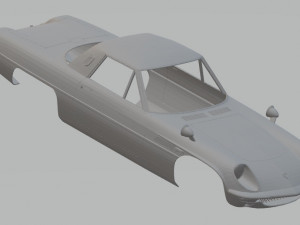mazda cosmo sport 1967 printable body car Modello di stampa 3D