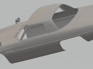 mazda cosmo sport 1967 printable body car Modello di stampa 3D