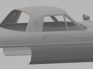 mazda cosmo sport 1967 printable body car Modello di stampa 3D