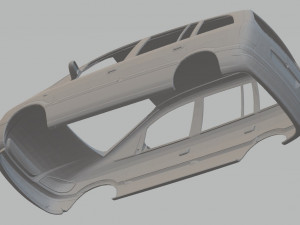 opel zafira printable body car Model do druku 3D