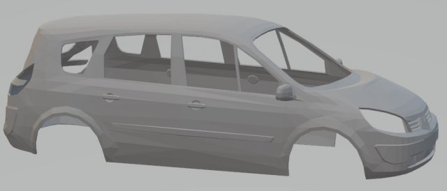 Fichier STL gratuit Renault grand scenic crochet pour pare-soleil arrière  🚗・Plan pour impression 3D à télécharger・Cults