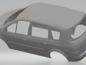 renault scenic printable body car Model do druku 3D
