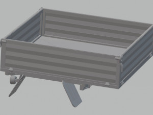 mercedes unimog 406 printable truck 3Dプリントモデル