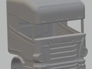 scania r 420 printable body truck 3D Print Model