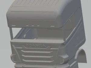 scania r 420 printable body truck 3D Print Model