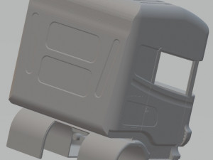 scania r 420 printable body truck 3D Print Model