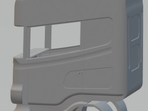 scania r 420 printable body truck 3D Print Model