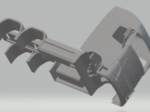 volvo fh 16 printable body truck 3D Принт Модель