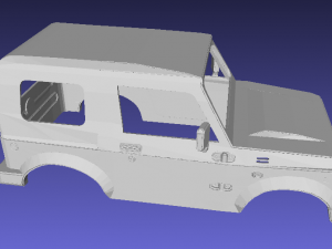 suzuki samurai sj-410 printable body car 3D प्रिंट मॉडल