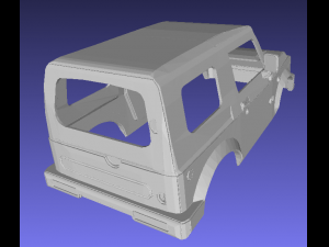 suzuki samurai sj-410 printable body car 3D प्रिंट मॉडल