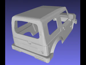suzuki samurai sj-410 printable body car 3D Print Model