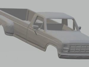 caminh&atilde;o f350 para imprimir Modelo de Impressão 3D