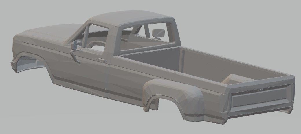 F350 Printable Body Truck 3d Model In Automotive 3dexport