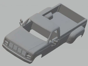 f350 printable body truck 3D Print Model