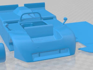 Chaparral 2J Printable Car 3D Print Model