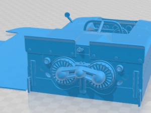 Chaparral 2J Printable Car 3D Druckmodell