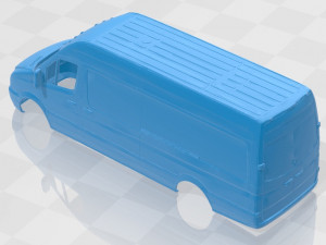 mercedes benz sprinter 2014 printable body van 3D-Druckmodell