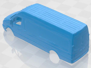 mercedes benz sprinter 2014 printable body van 3D Print Model